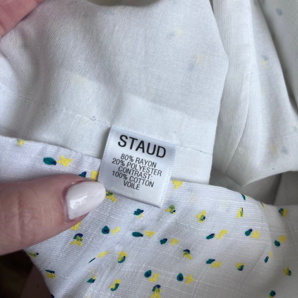 Staud Tibou Top in Buttercup Size 10 - Picture 7 of 7
